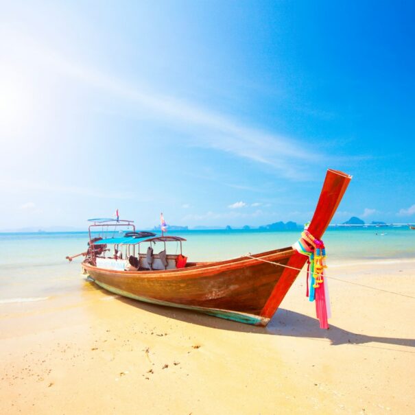 Long Tail boat à Koh samui